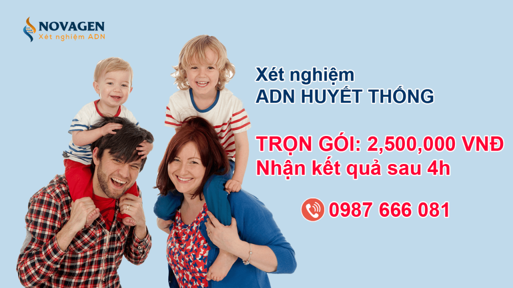 bảng giá dịch vụ xét nghiệm adn novagen